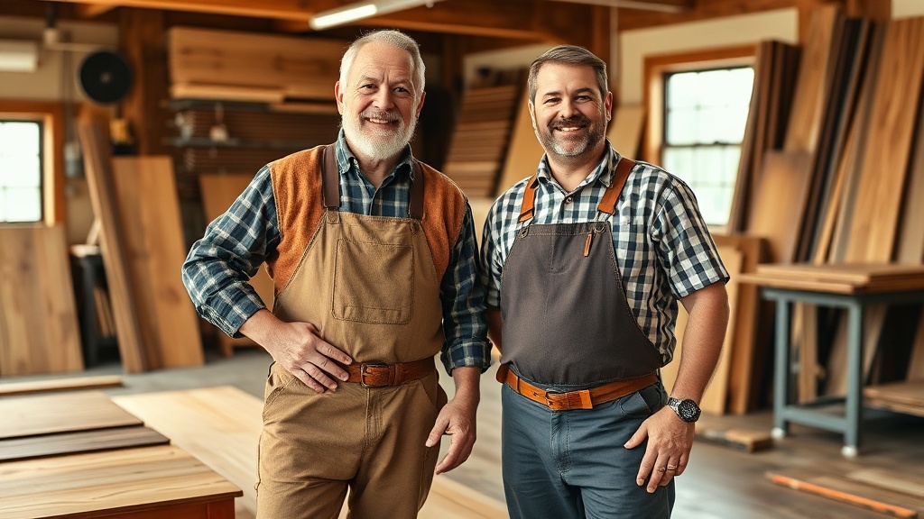 Our family team of flooring craftsmen